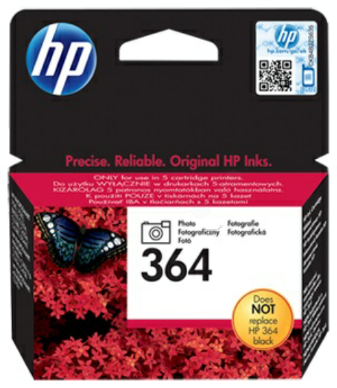 Original HP 364 | CB317EE Tinte Foto Schwarz ( 02.2026 )