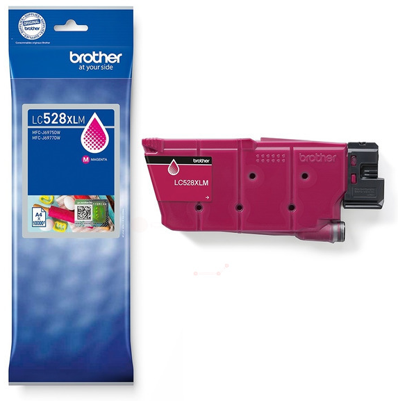 Original Brother LC528XLM Tintenpatrone Magenta XXL