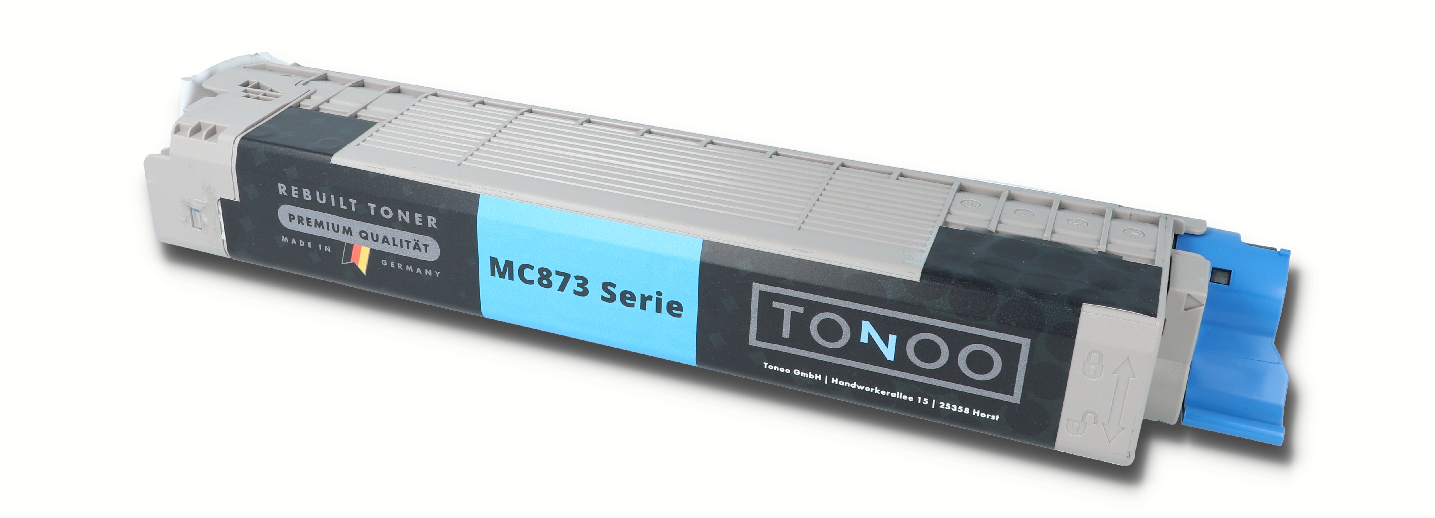 Tonoo® Toner ersetzt OKI 45862816 Cyan XL