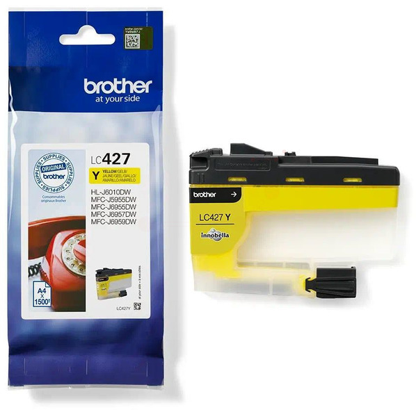Original Brother LC427Y Tinte Gelb