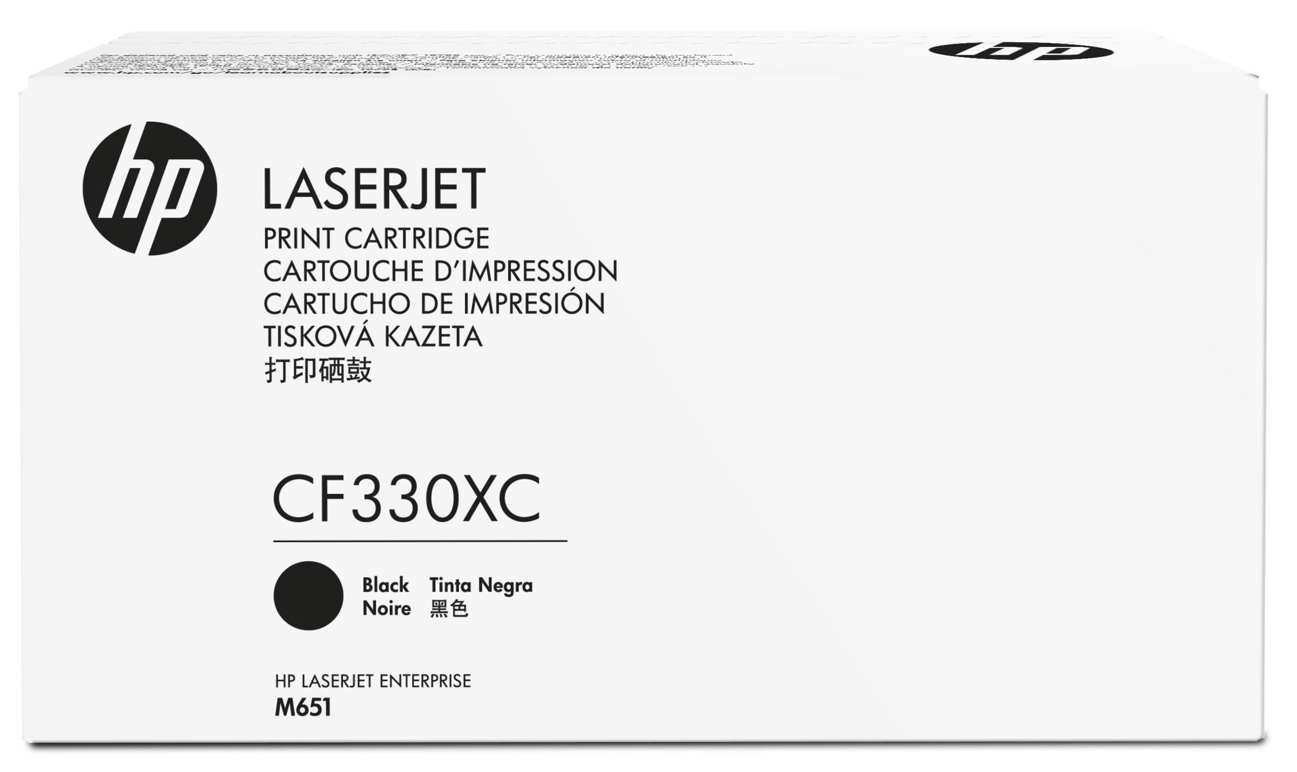 Original HP CF330X | CF330XC | 654X Toner Schwarz XL ( A-Ware )