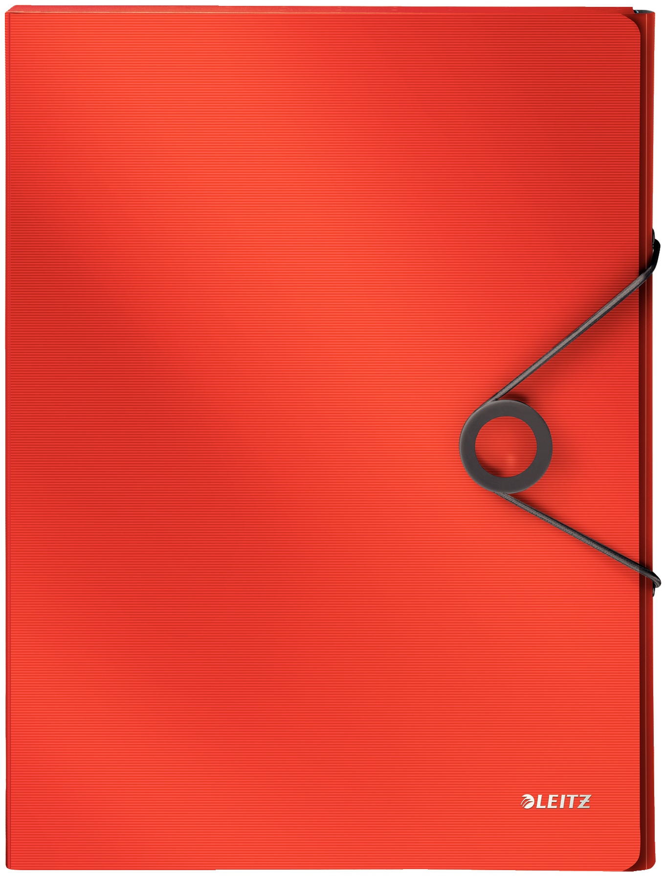 Leitz Heftbox Solid 4568 | DIN A4 | 3,0 cm | Hellrot | Polypropylen (PP)