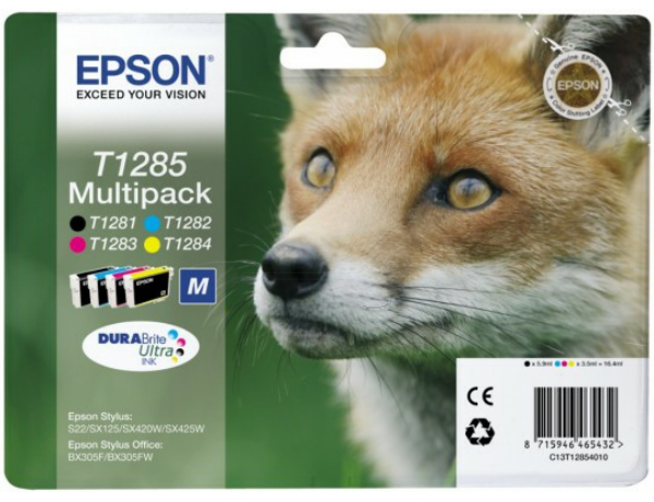 Original Epson T1285 | C13T12854012 | Multipack | 4er-Pack | Tinte ( 2025 - 2026 )