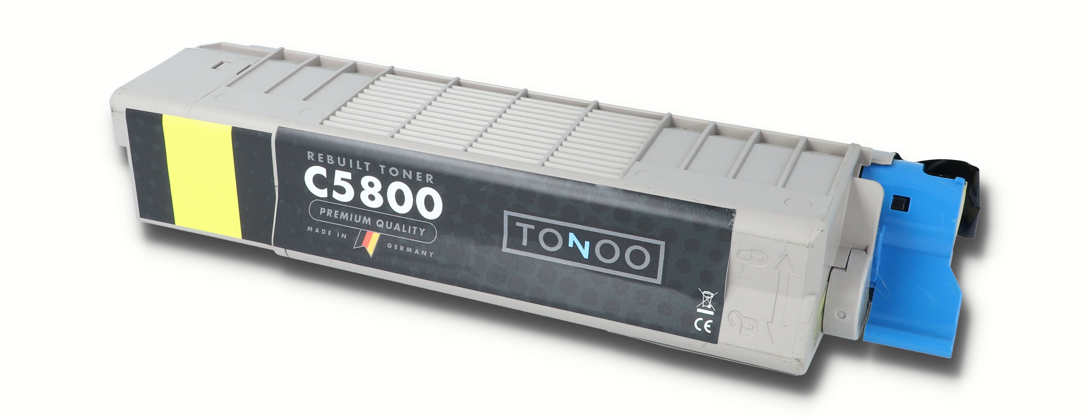 Tonoo® Toner ersetzt OKI C5800 | C5900 | 43324421 Gelb