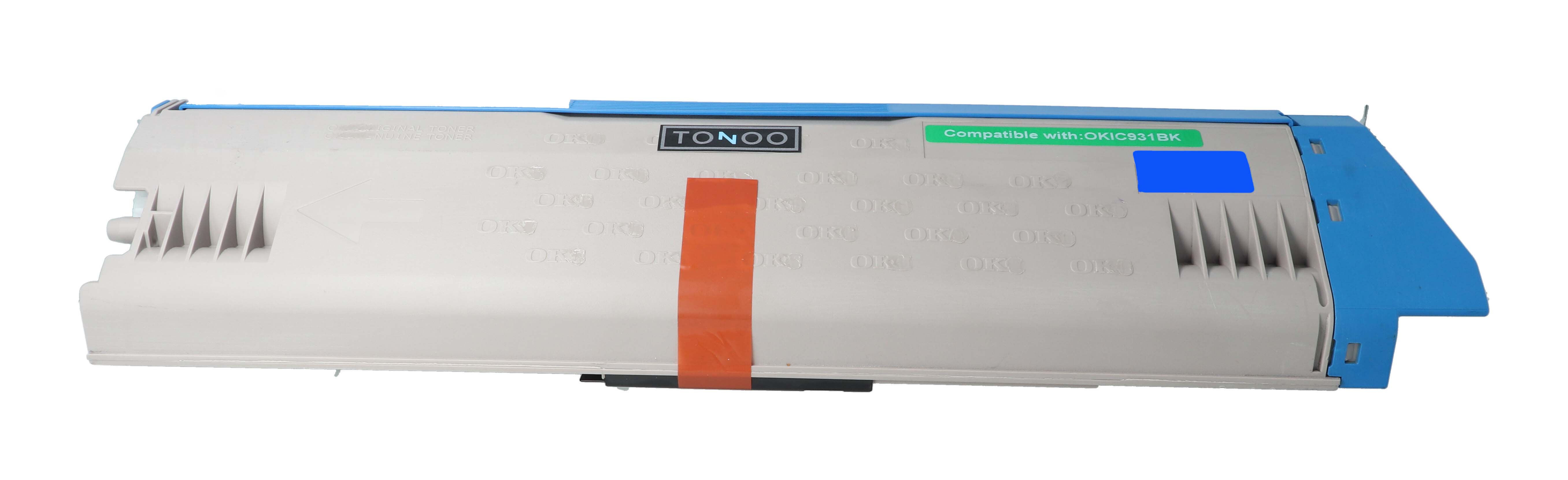 Tonoo® Toner ersetzt OKI C911 | C931 | C941 | 45536415 Cyan