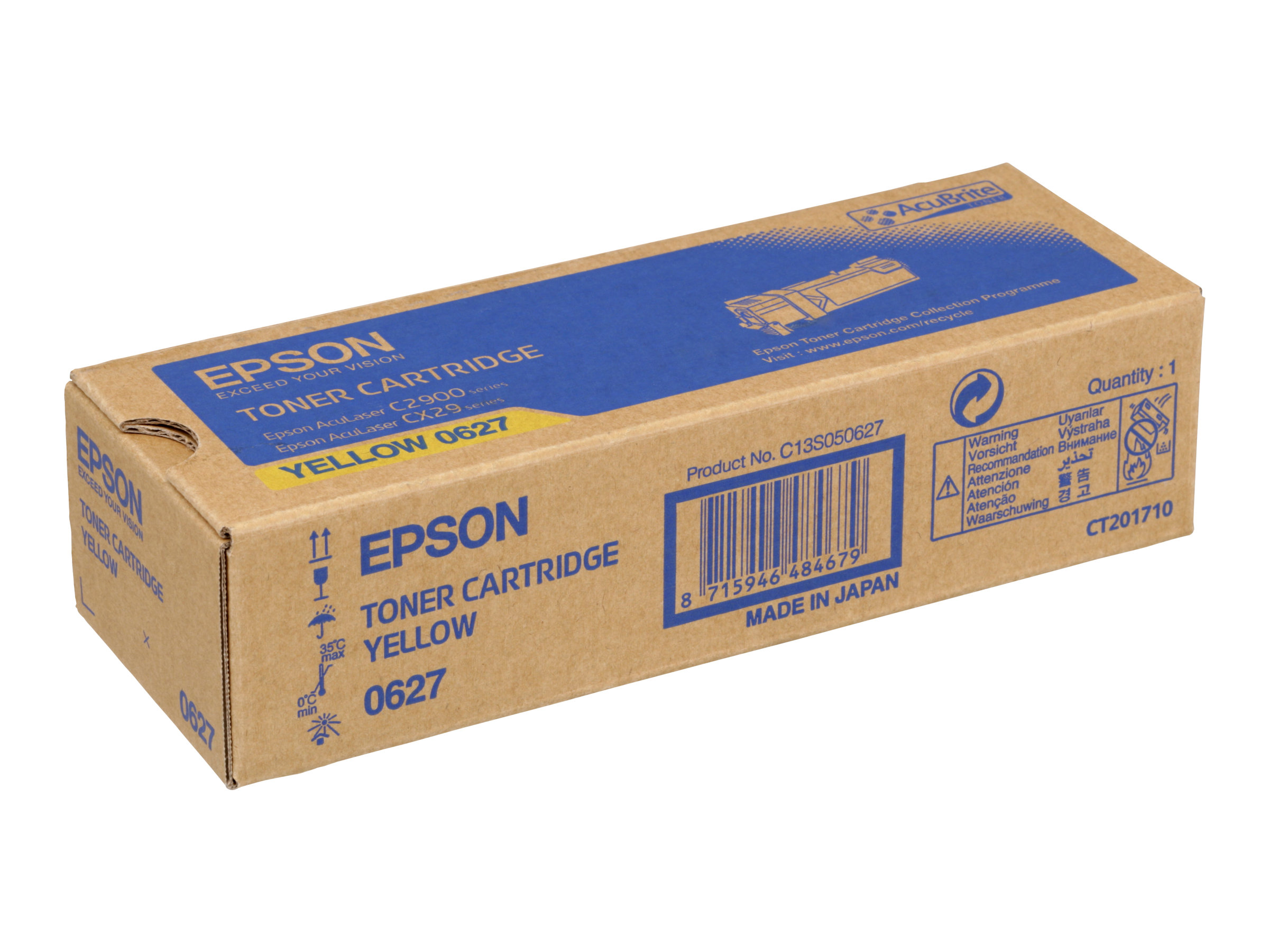 Original Epson 0627 | C13S050627 Toner Gelb