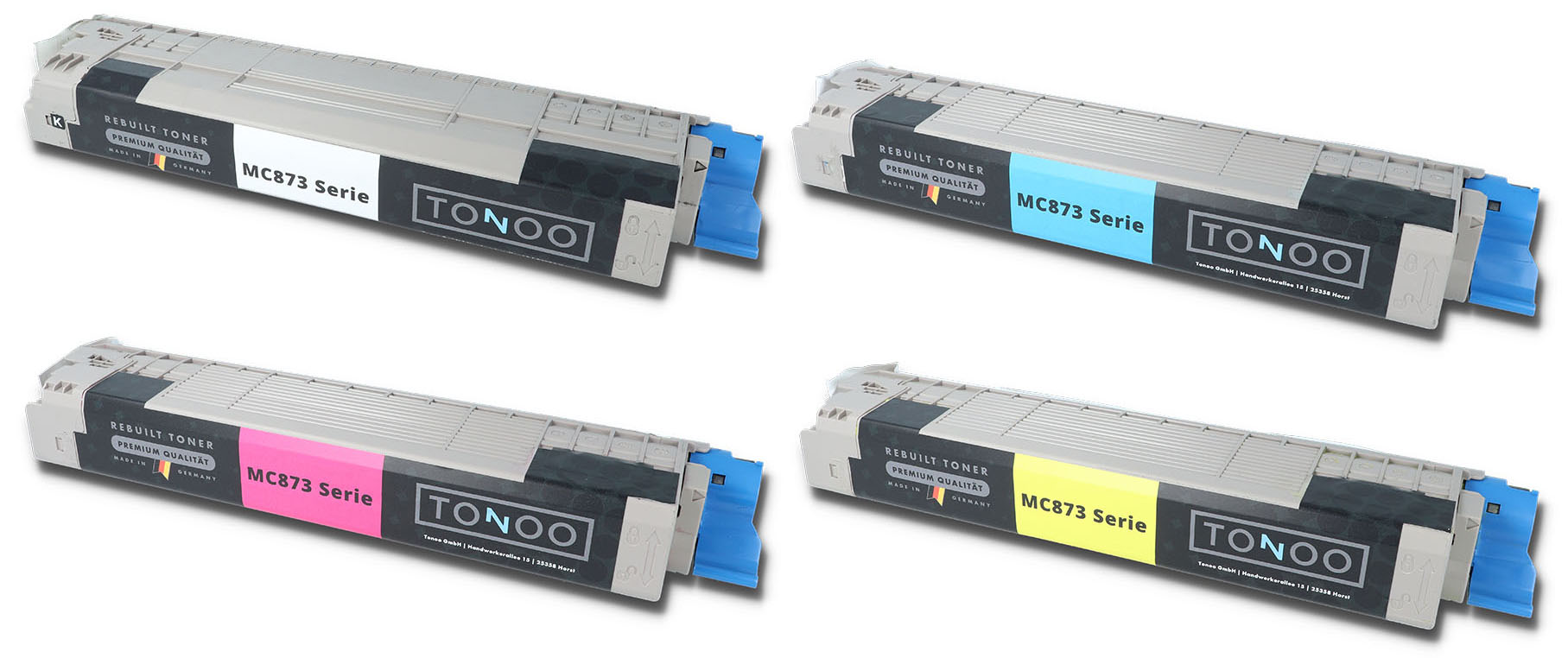 Tonoo® Toner ersetzt OKI MC873 | MC883 | Set XL