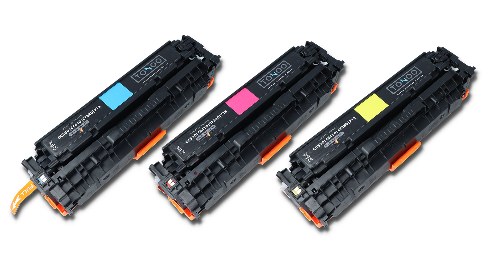 Tonoo® Toner ersetzt HP CF440AM | 312A Spar Set C|M|Y