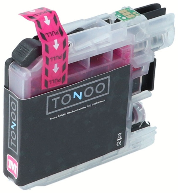 Tonoo® Tinte ersetzt Brother LC123M Magenta