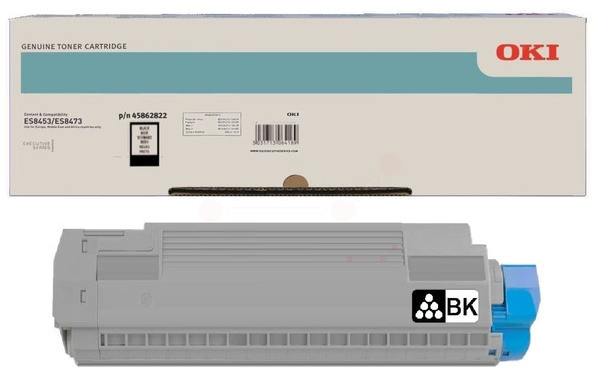 Original OKI 45862822 Toner Schwarz