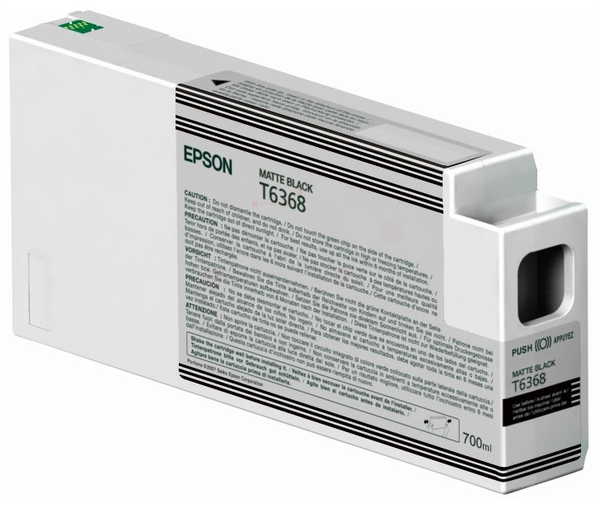 Original Epson T6368 | C13T636800 | matt schwarz Tintenpatrone ( 2022 - 2024 )