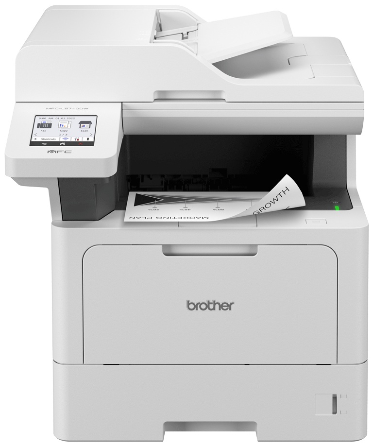 Brother MFC-L5710DW S/W Laser Multifunktionsdrucker | A4 | 48 S./Min | Duplex | WLAN