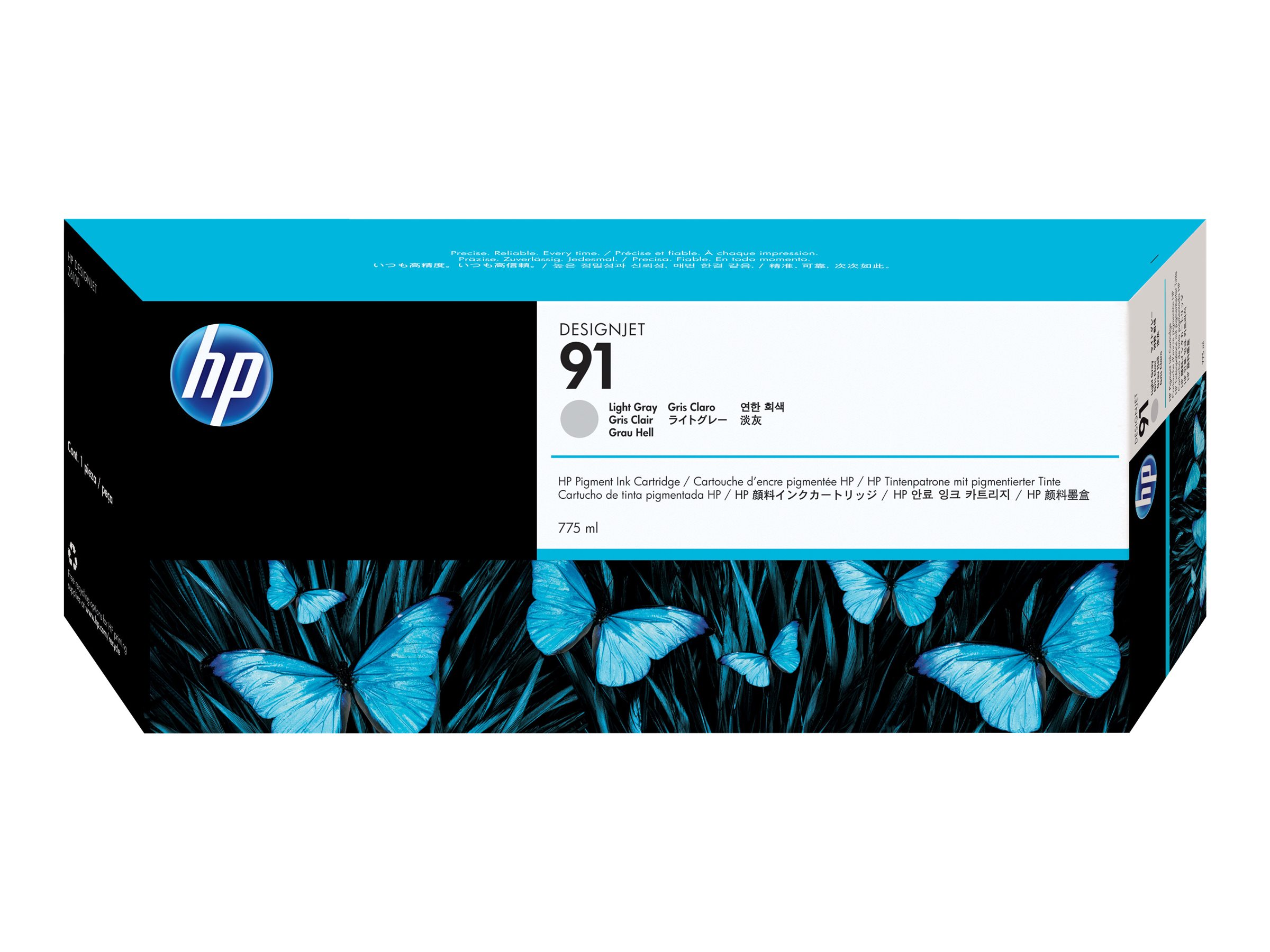 Original HP 91 | C9466A Tinte hell Grau ( 2023 )