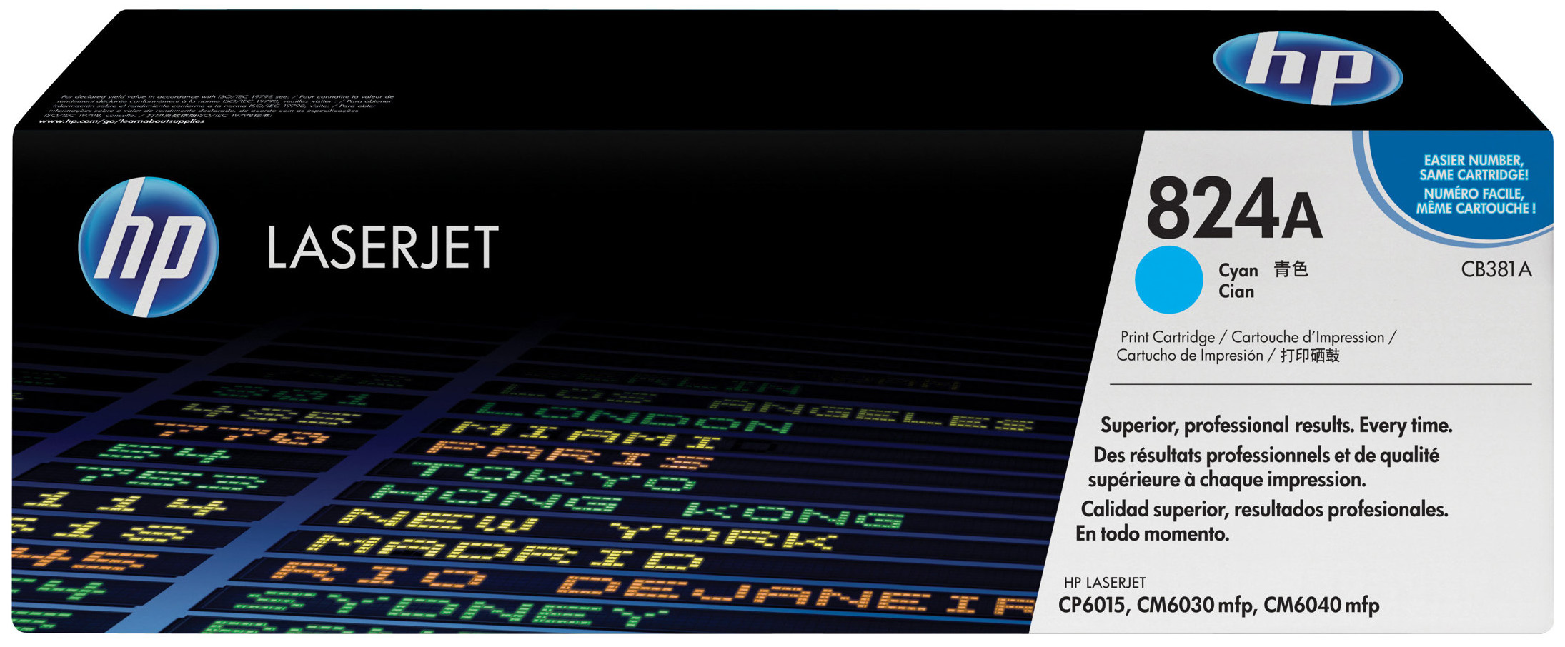 Original HP CB381A | 824A Toner Cyan ( A-Ware )