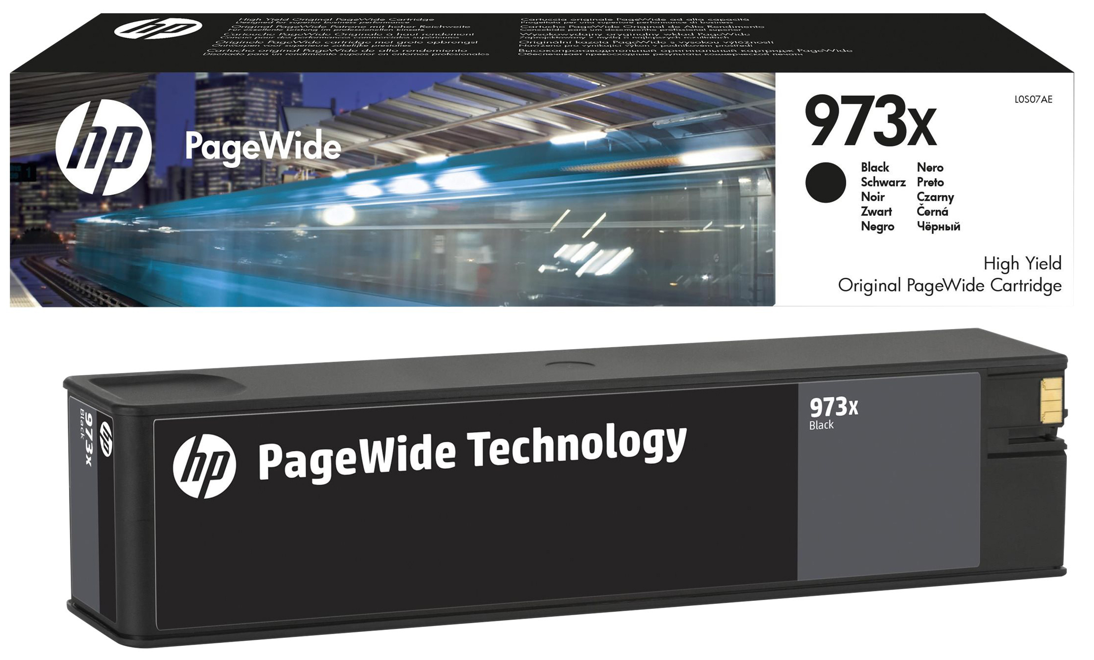 Original HP 973X | L0S07AE | Tinte Schwarz XL