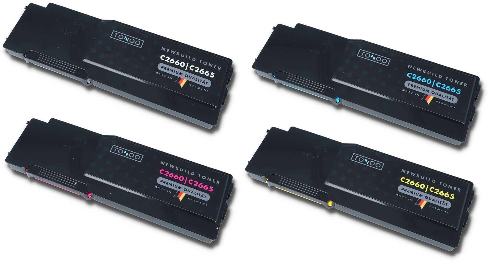 Tonoo® Toner ersetzt Dell C2600 | C2660 | C2665 Spar Set XL