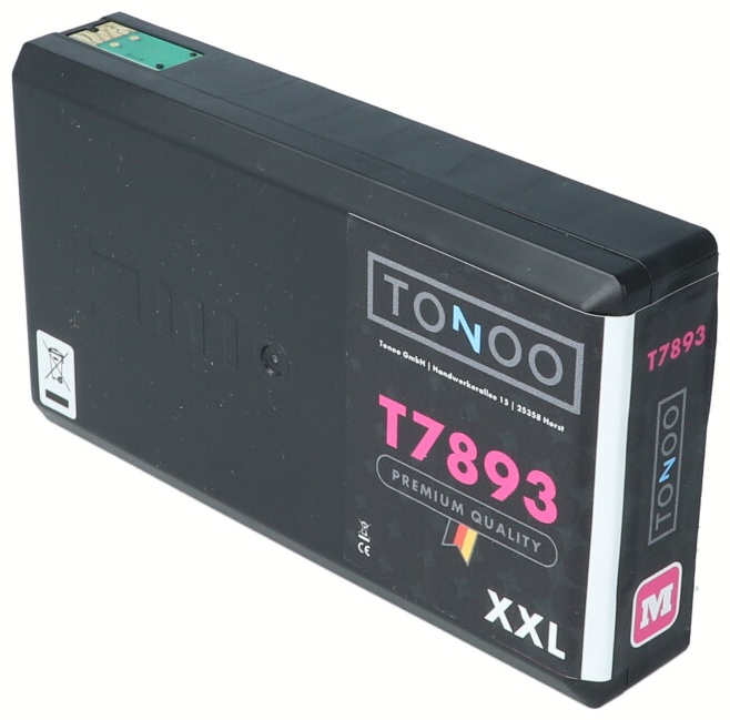 Tonoo® Tinte ersetzt Epson 79XXL | T7893XXL | C13T789340 Magenta XXL