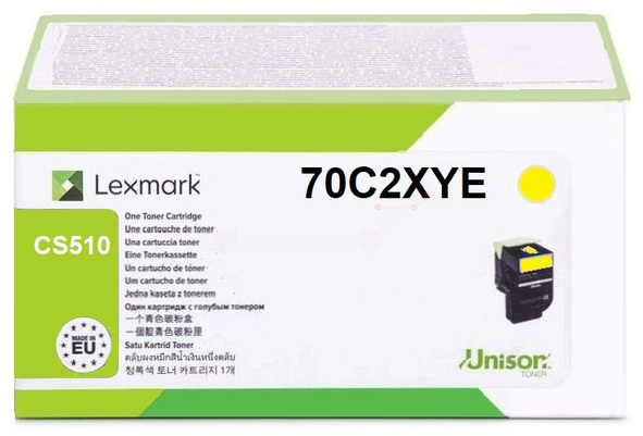 Original Lexmark 70C2XYE Toner Gelb XXL ( A-Ware )