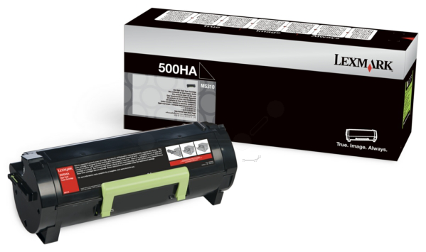Original Lexmark 500HA | 50F0HA0 Toner Schwarz XL