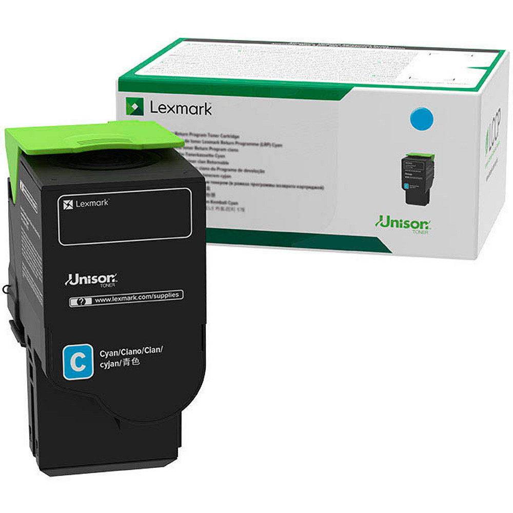 Original Lexmark 78C2UCE Toner Cyan XXL