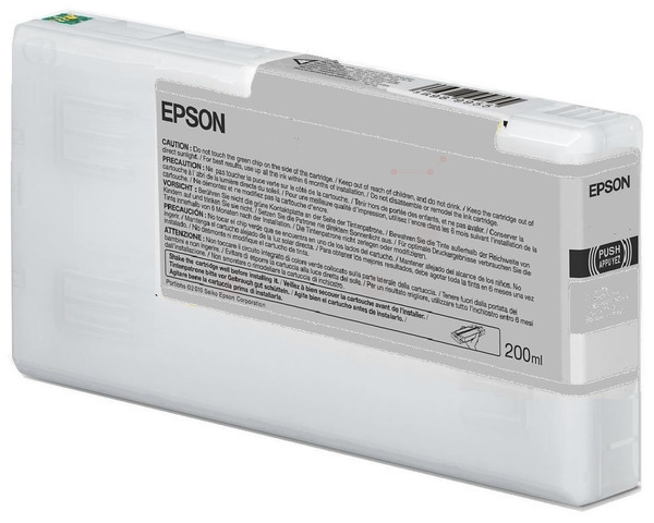 Original EPSON T6537 light schwarz Tintenpatrone