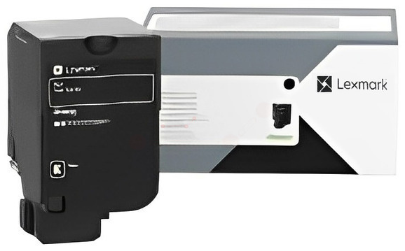 Original Lexmark 81C0X10 Toner Schwarz XXL