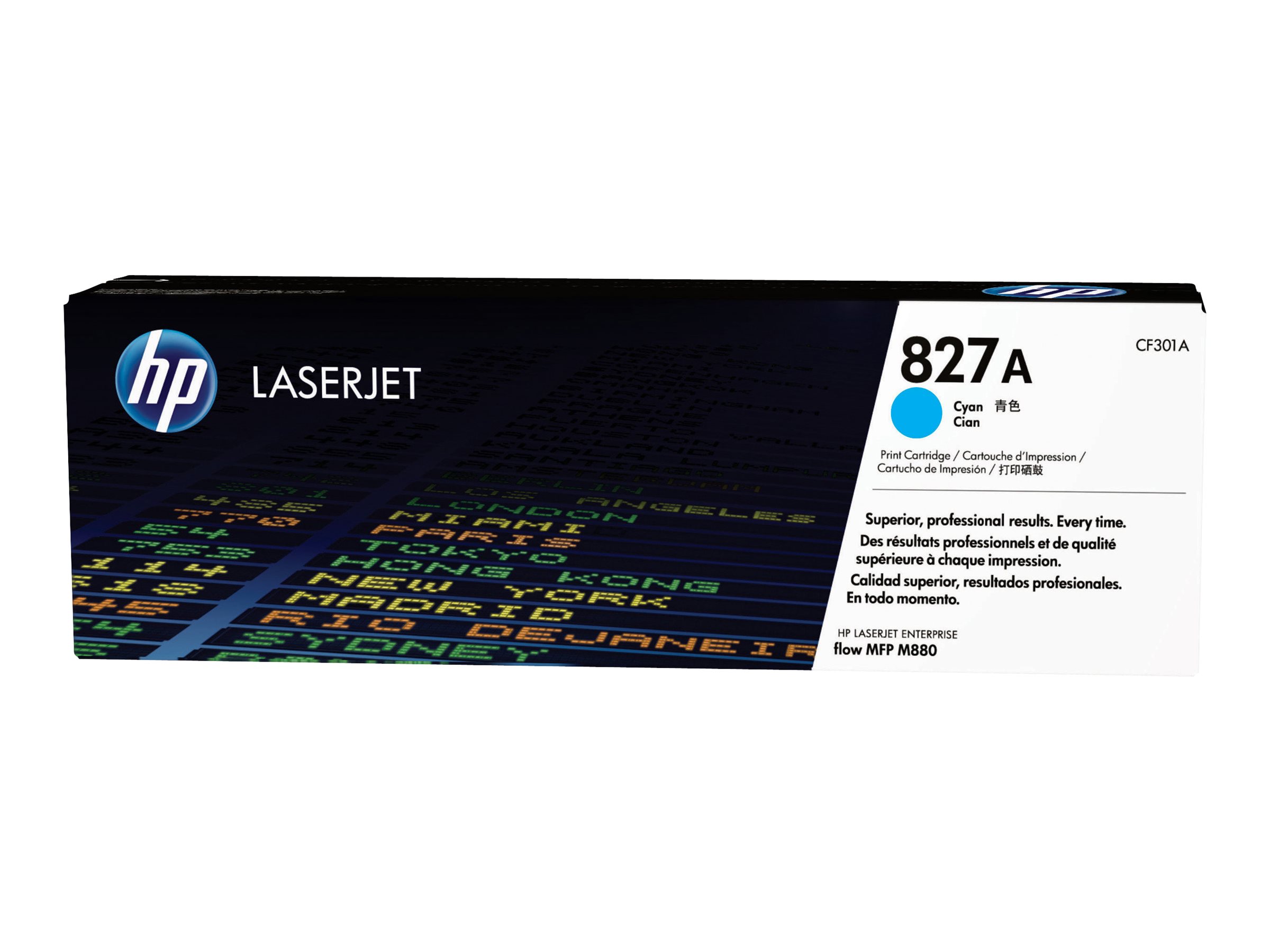 Original HP CF301A | 827A Toner Cyan