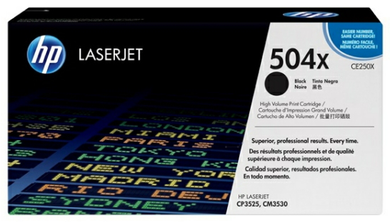 Original HP CE250XD | 504X Toner Schwarz Doppelpack XL