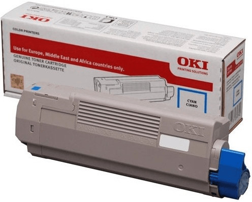 Original OKI 46507507 Toner Cyan