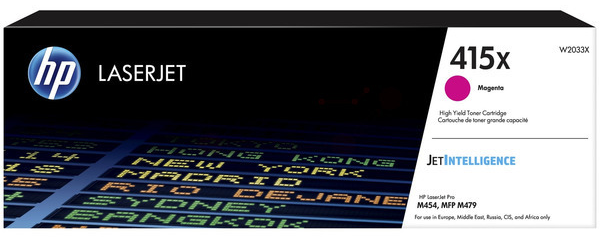 Original HP W2033X | 415X Toner Magenta XL