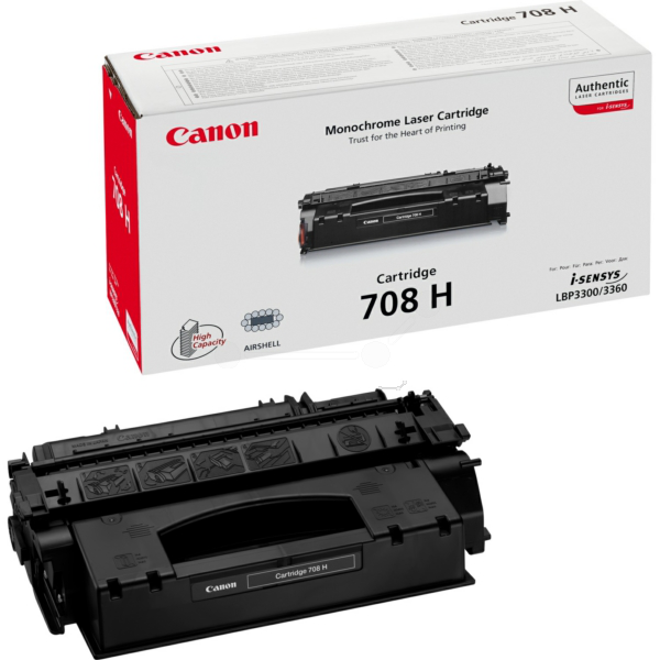 Original Canon 708H | 0917B002 Toner Schwarz XL ( A-Ware )