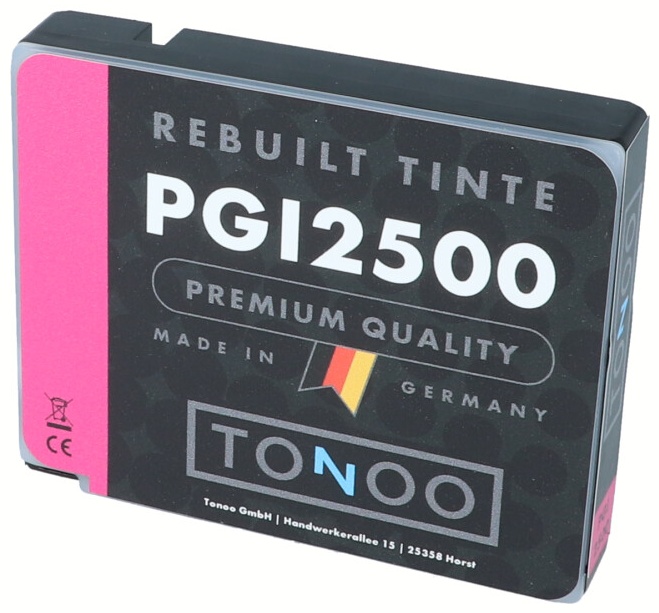 Tonoo® Tinte ersetzt Canon 9266B001 | PGI2500XLM Magenta XL