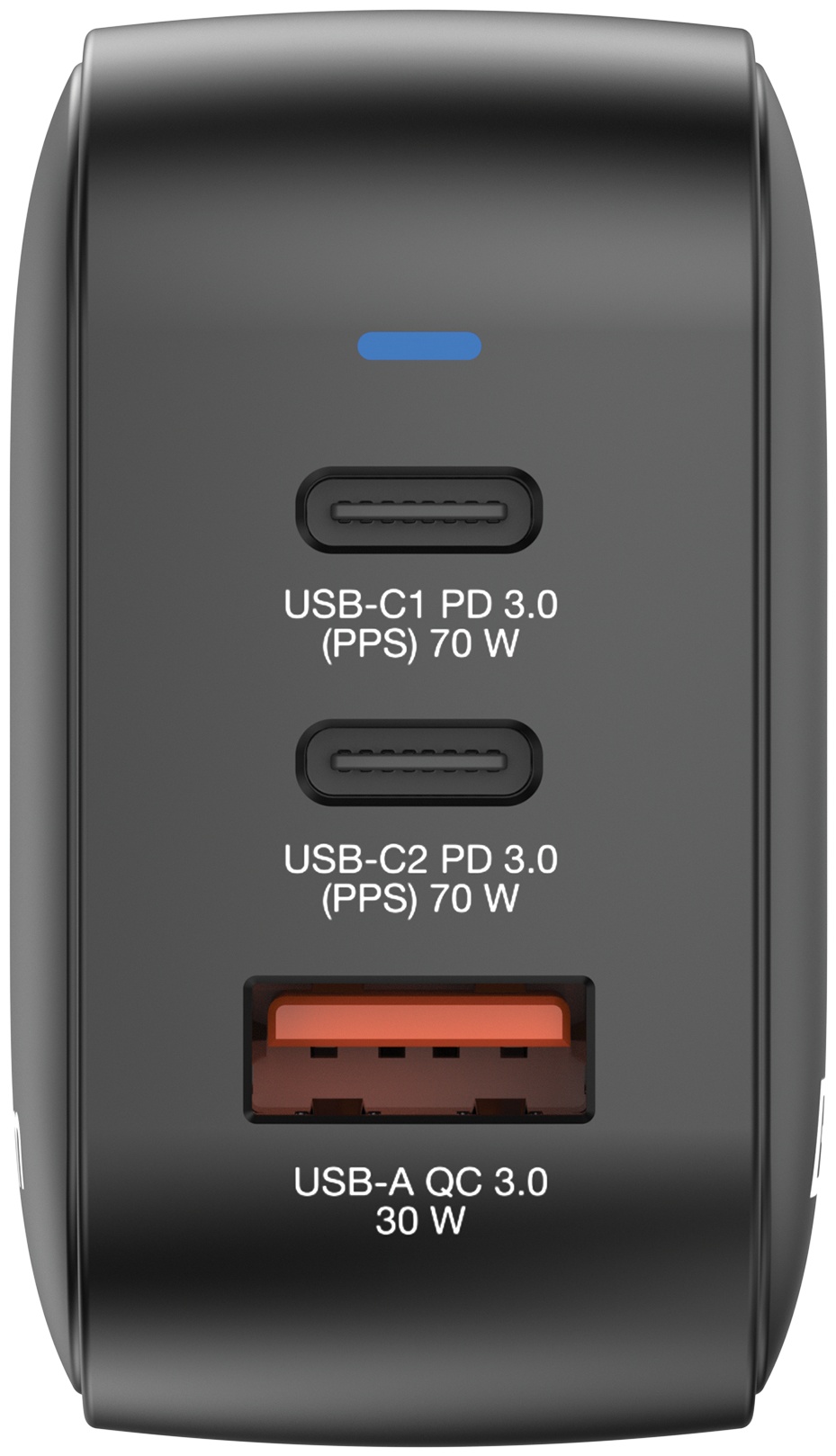 Verbatim Ladeadapter 32229 Mini GaN 2× USB-C + USB-A 70 W