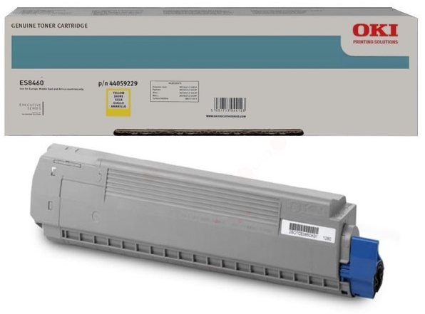 Original OKI 44059229 Toner Gelb