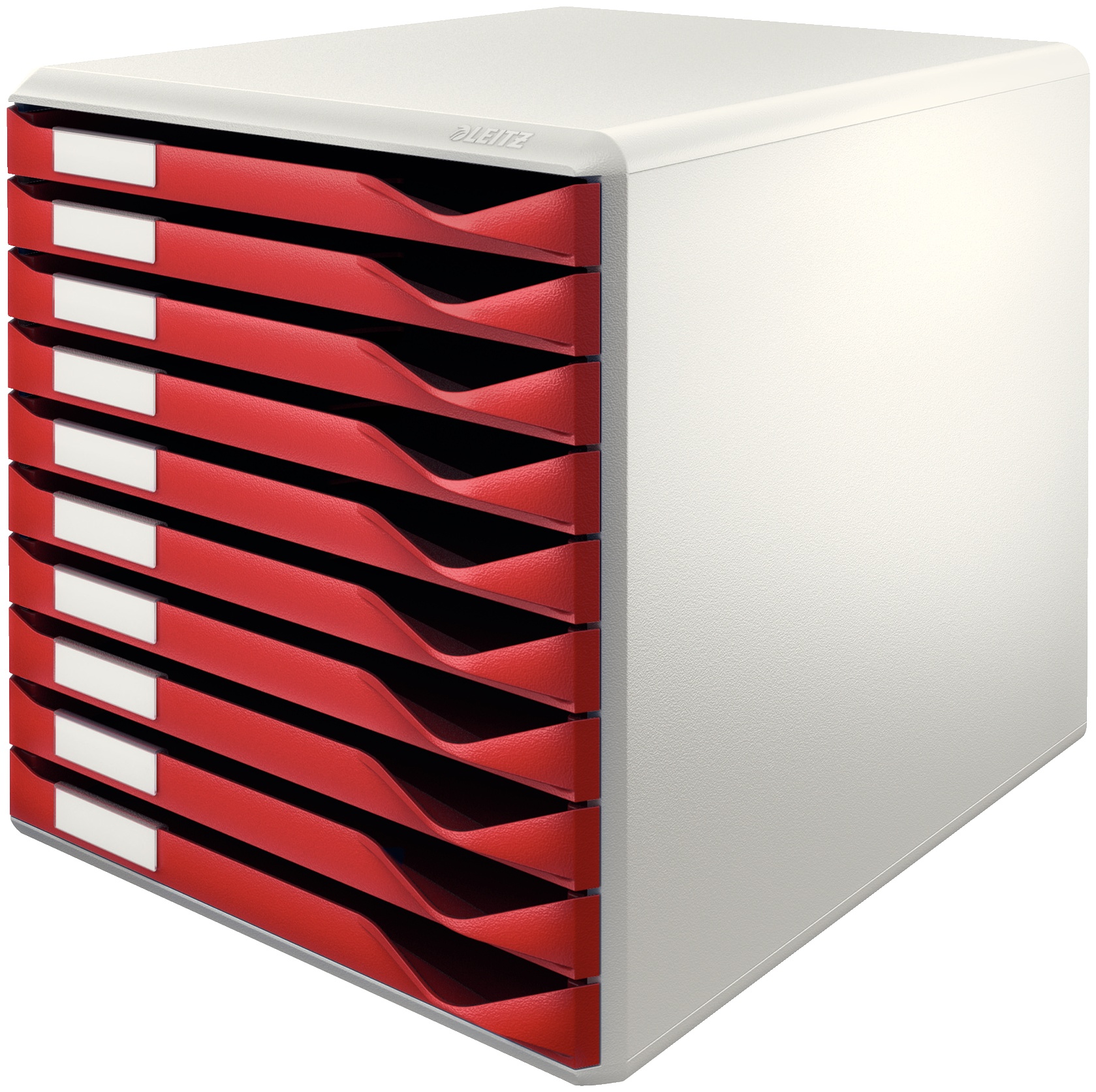 Leitz Schubladenbox | Bordeaux, Grau | Polystyrene (52810028)