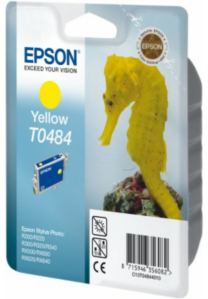Original Epson T0484 | C13T04844010 Tintenpatrone Gelb