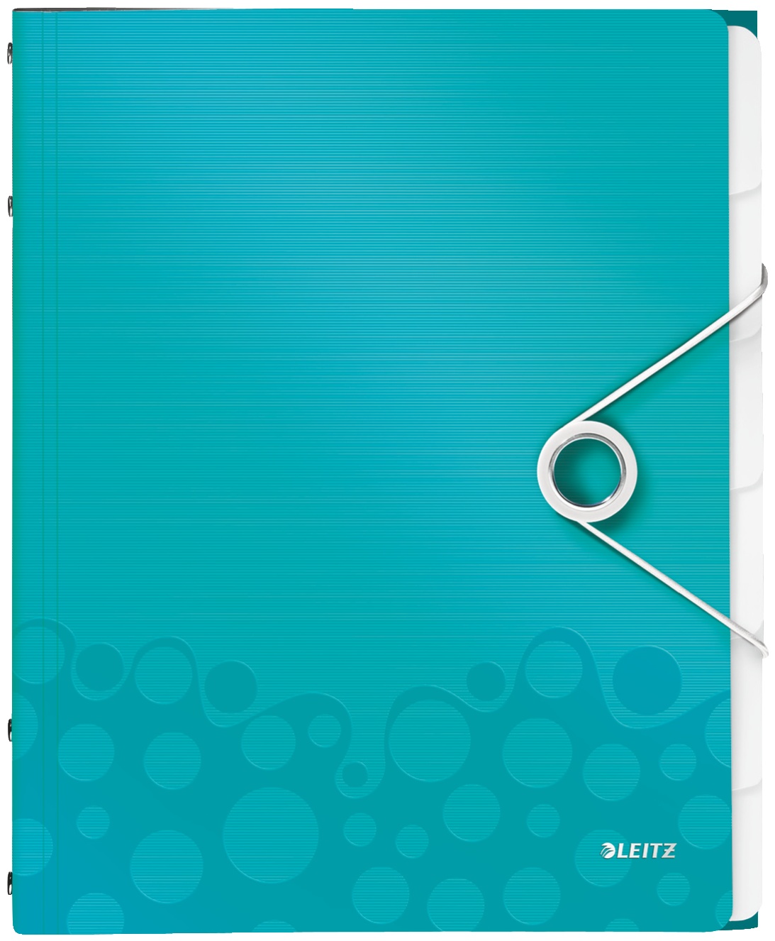 Leitz Ordnungsmappe WOW 4633 | DIN A4 | 6 Fächer | Blau | Polypropylen (PP) (46330051)