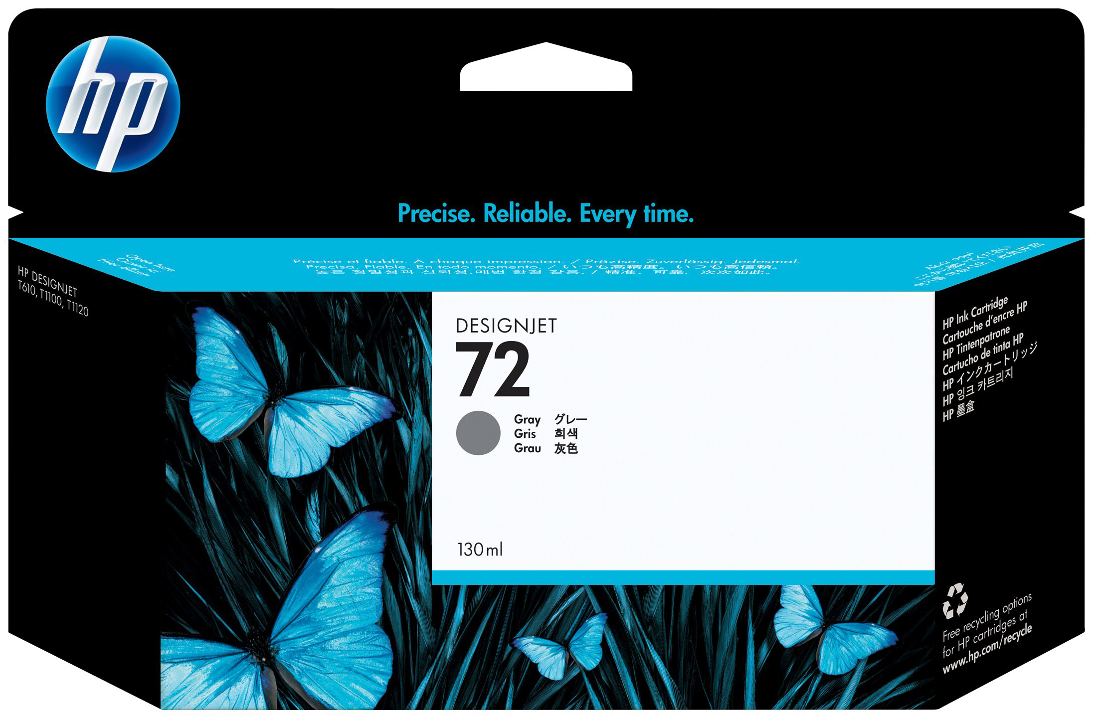 Original HP 72 | C9374A Tinte Grau ( 07.2026 )