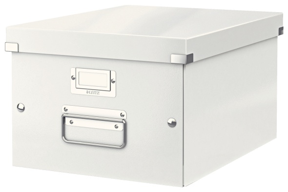 Leitz Aufbewahrungsbox Click & Store | 16,7 l | 28,1 x 36,9 x 20 cm | Weiß