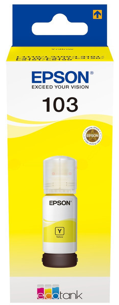 Original Epson 103 | C13T00S44A Tintenflasche Gelb