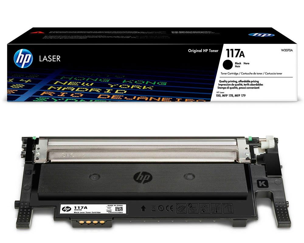 Original HP W2070A | 117A Toner Schwarz