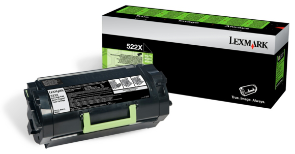 Original Lexmark 522X | 52D2X0R Toner Schwarz XXL