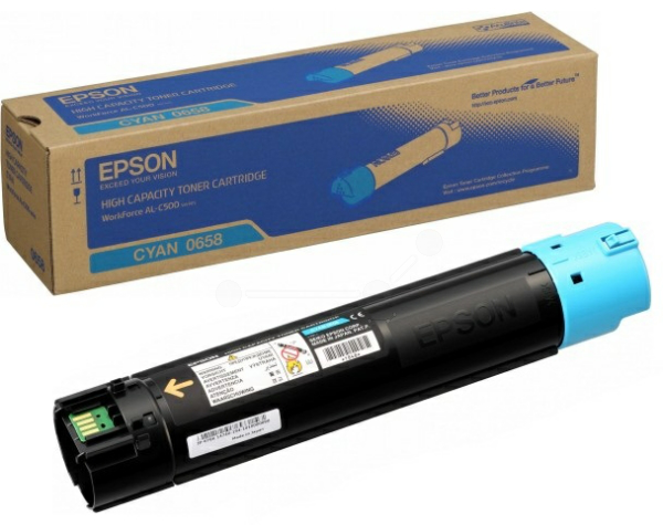 Original Epson 0658 | C13S050658 Toner Cyan XL ( A-Ware )