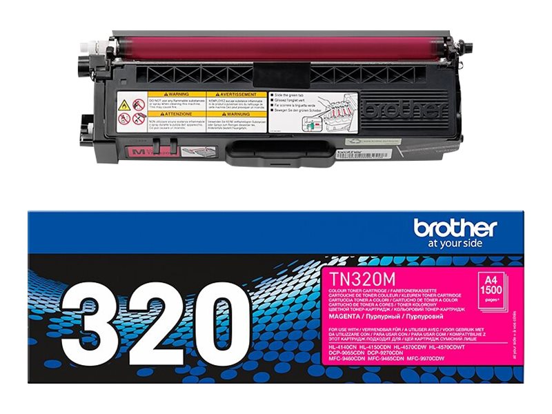 Original Brother TN320M Toner Magenta
