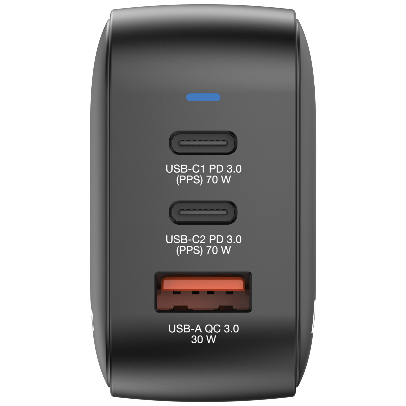 Verbatim Ladeadapter 32229 Mini GaN 2× USB-C + USB-A 70 W