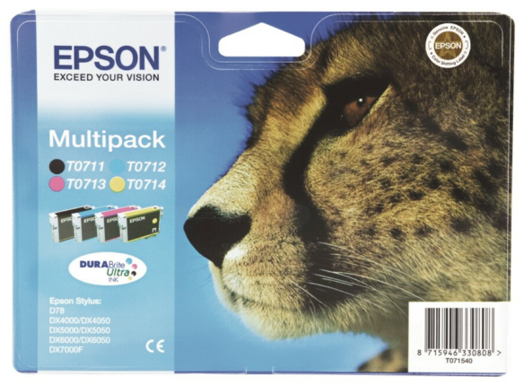 Original Epson T0715 | C13T07154012 Tinte Spar Set XL