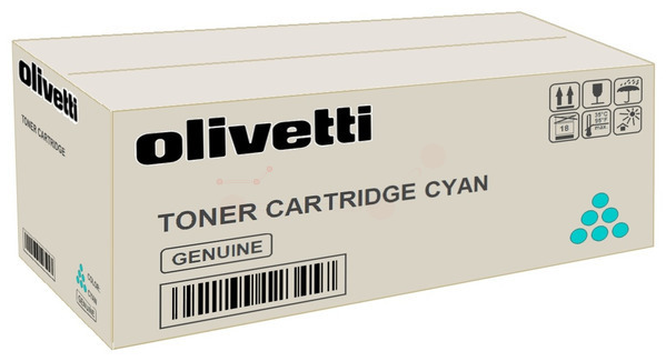 Original Olivetti B1207 Toner Cyan