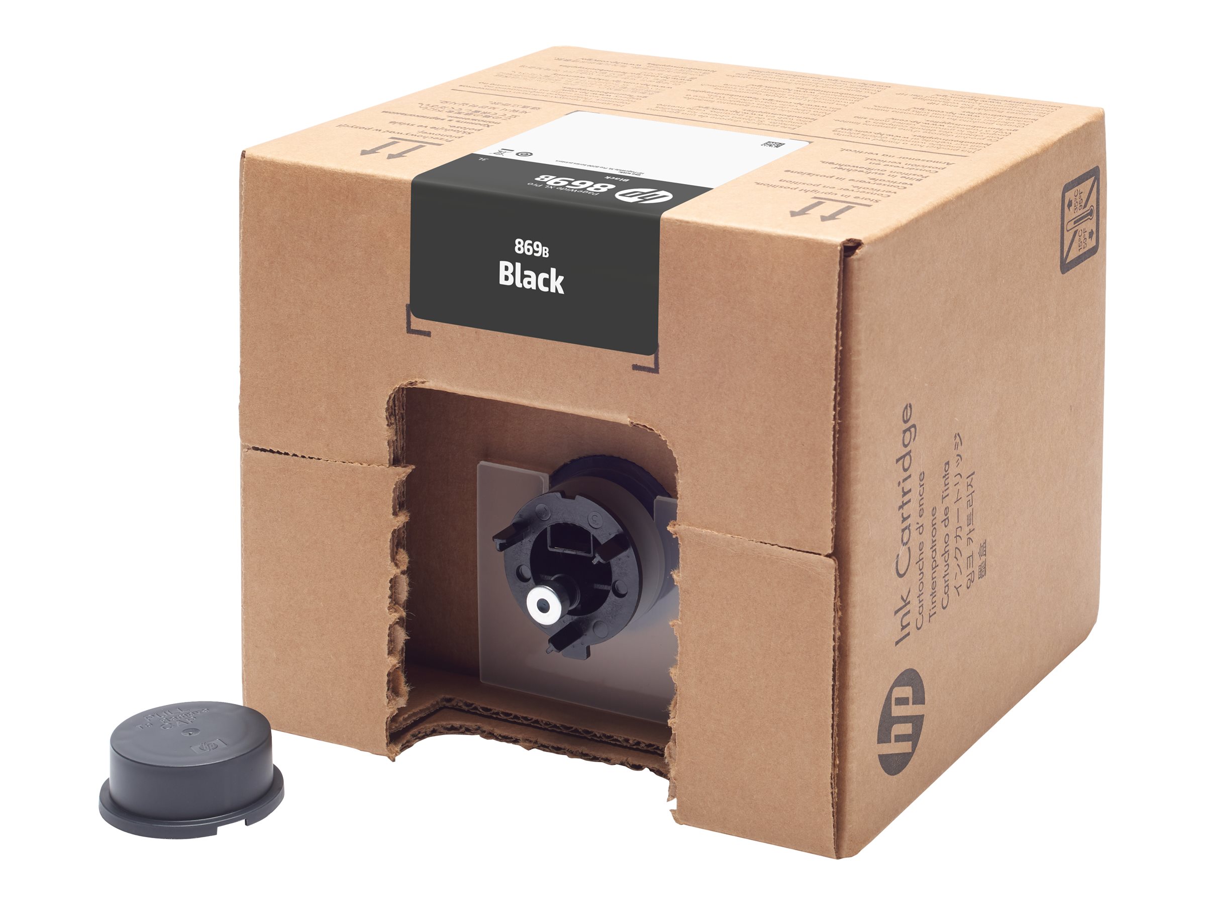 Original HP 869 | 1XA90 Tinte Schwarz ( 3 Liter )