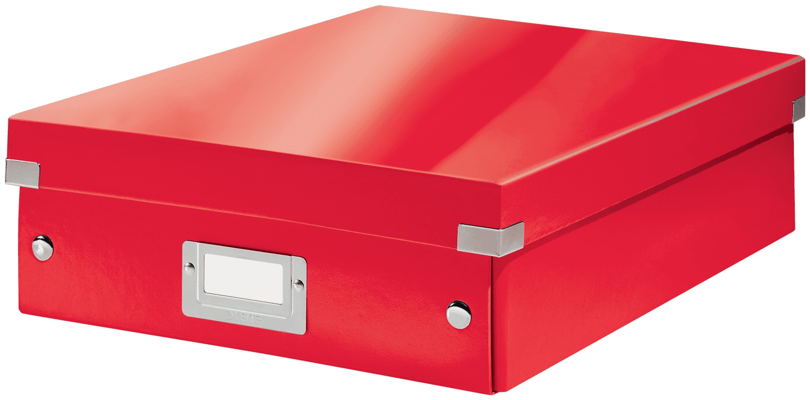 Leitz Aufbewahrungsbox Click & Store | 28 x 37 x 10 cm | Rot