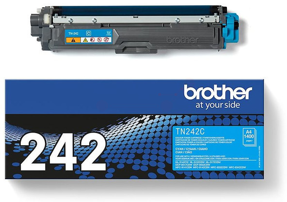 Original Brother TN242C Toner Cyan ( B-Verpackung )